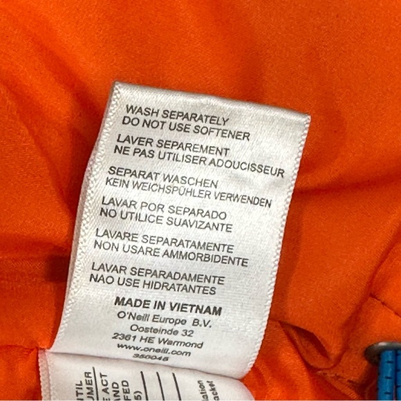 O'Neill Snowboard Ski Jacket Mens L Hooded Waterproof Insulated 2 Layer Shell - Picture 13 of 16